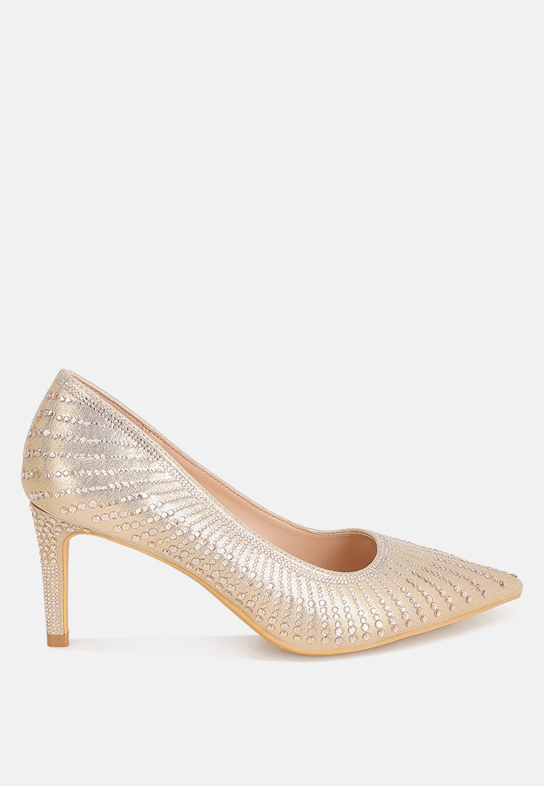 Pitchers Pointed Toe Stiletto Heels