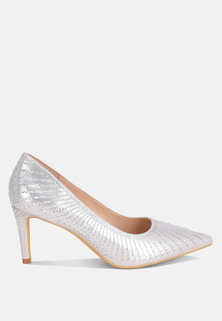 Pitchers Pointed Toe Stiletto Heels