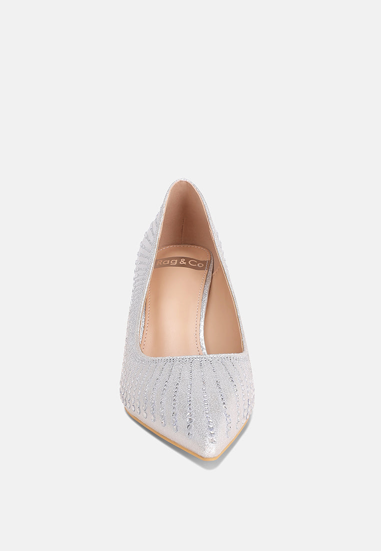 Pitchers Pointed Toe Stiletto Heels