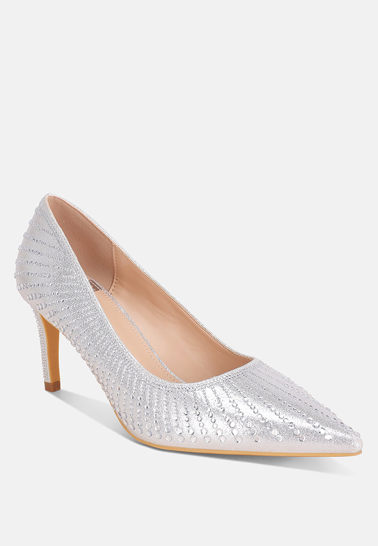 Pitchers Pointed Toe Stiletto Heels