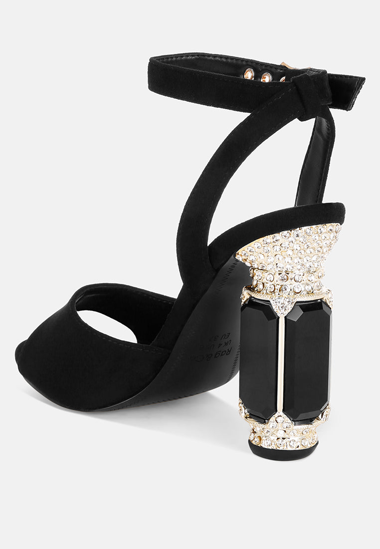 Raome Jewel Heel Sandals-2