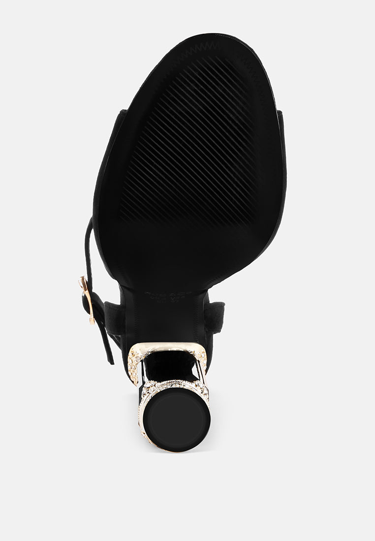 Raome Jewel Heel Sandals-4