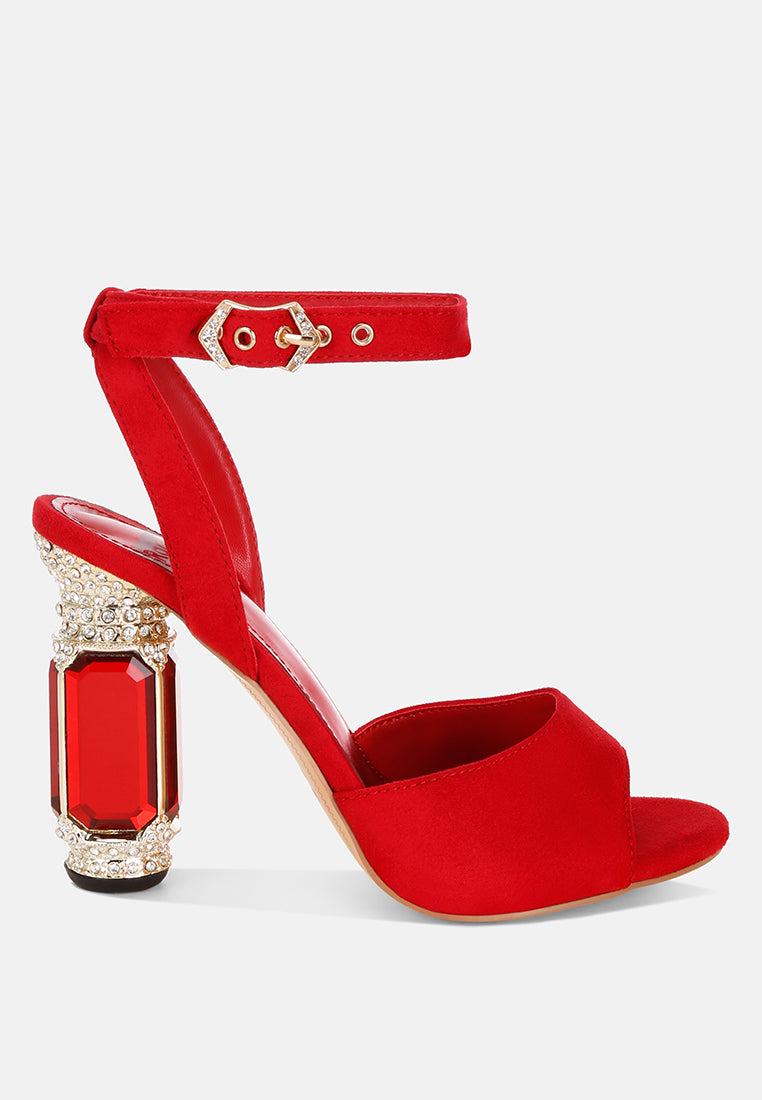 Raome Jewel Heel Sandals-5