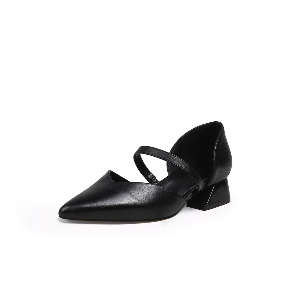 City Casual Cutout Heels-1