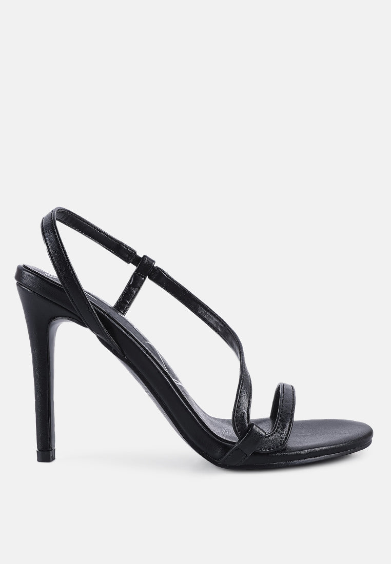 Epoque Heeled Strappy Slingback Sandals-6