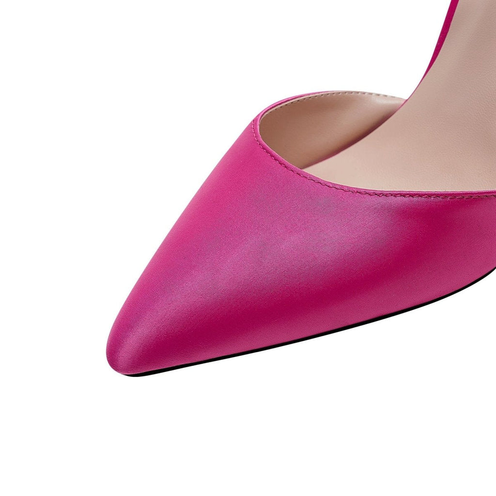 Fairy Bow Pointed Toe D'Orsay Heels-4