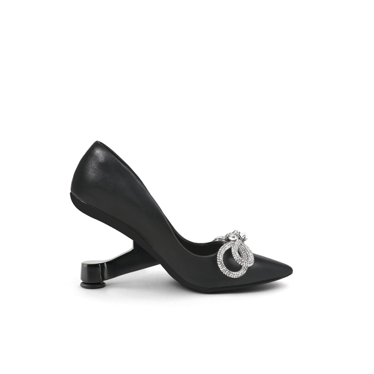 Gem-Embellished Bow-Tie Pumps-2