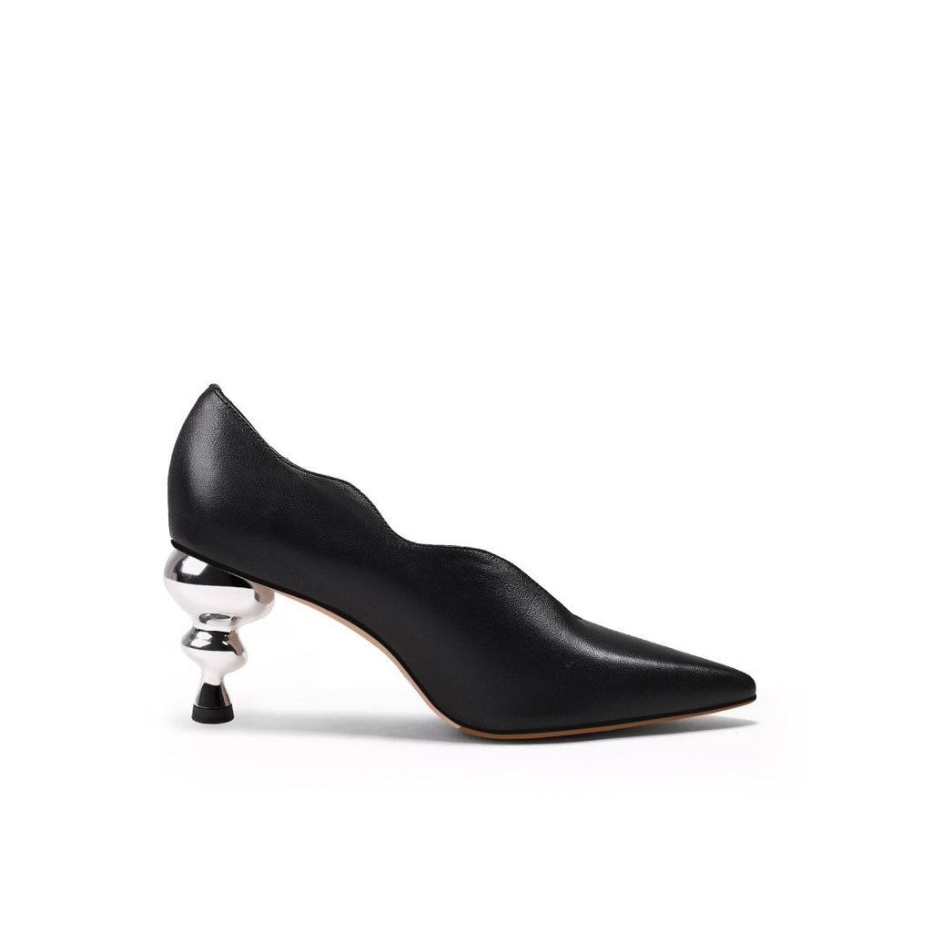 Scalloped Edge Kettle Heel Pumps-2