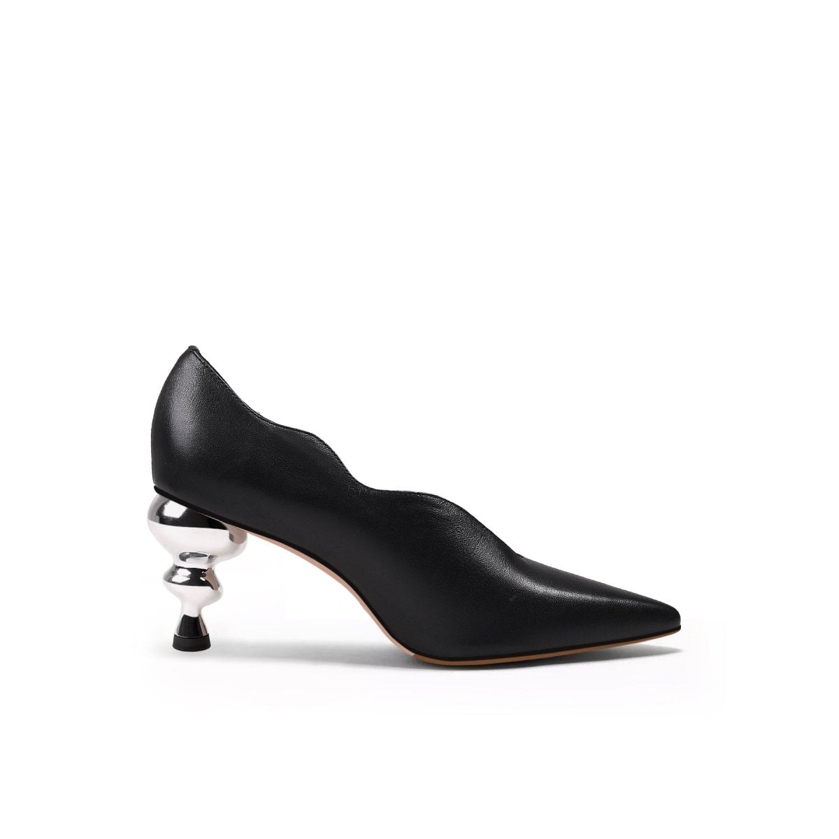 Scalloped Edge Kettle Heel Pumps-2