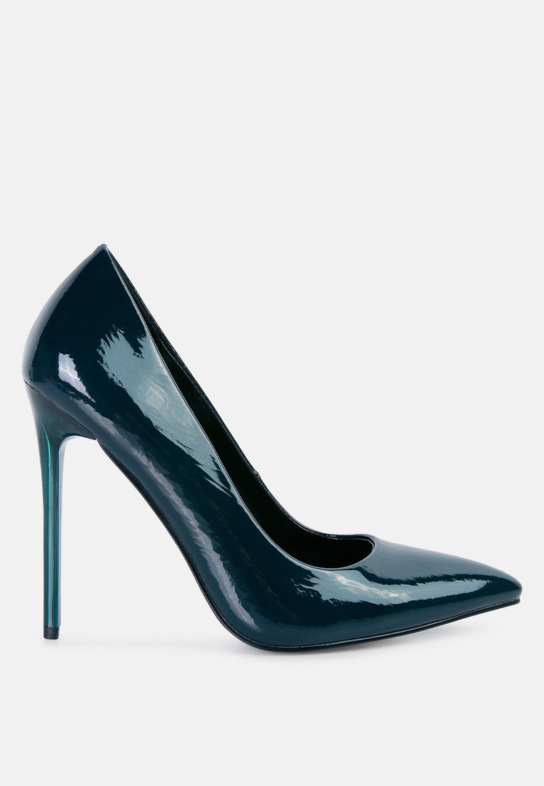 Personated Stiletto Heel Pumps-5
