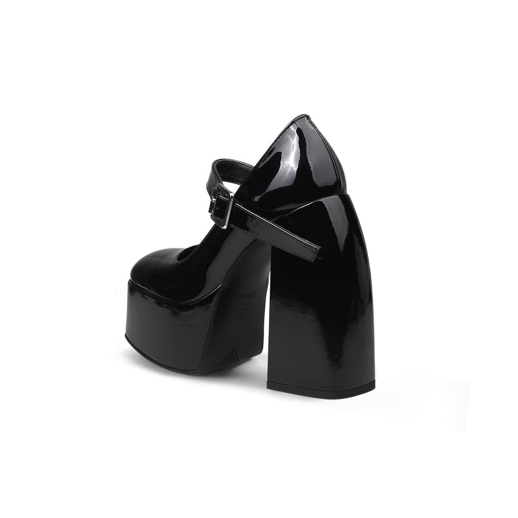 Platform-Heel Mary Jane Pumps-3
